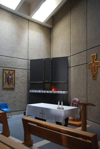 Cappella feriale e tabernacolo