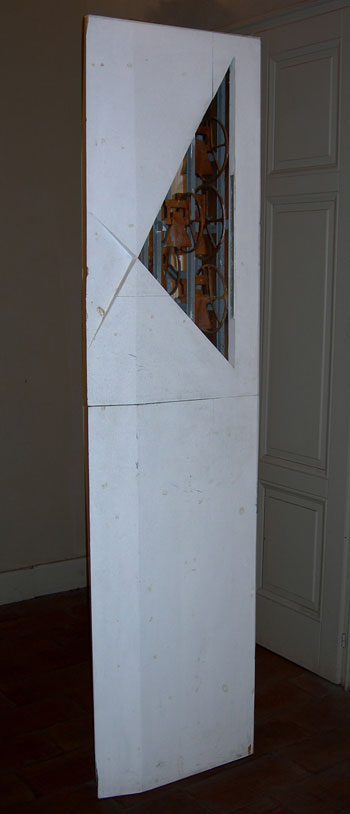 Modello del campanile non realizzato (archivio Leoni)