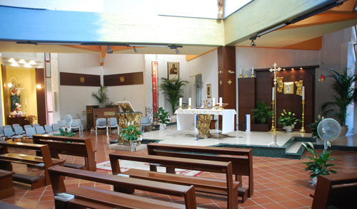 Aula liturgica, nel nuovo assetto (2010)